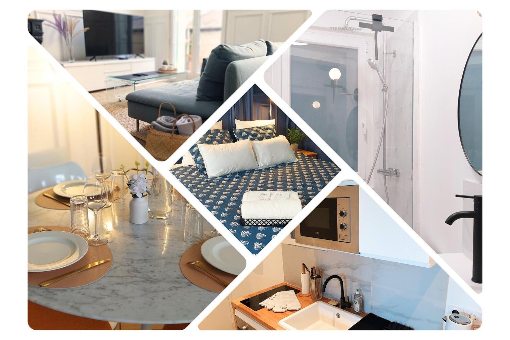 Apartment Le Carre Bleu - Confort - Centre-ville *